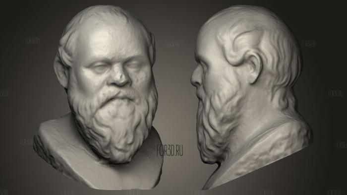 Socrates Type A stl model for CNC